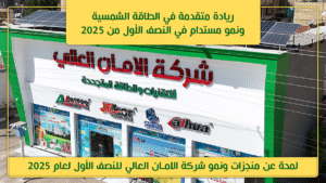شركة الأمان العالي: ريادة متقدمة في الطاقة الشمسية ونمو مستدام في النصف الأول من 2025